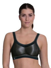 Anita-Black Maximum Support Momentum Sports Bra