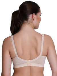 Back of Nude Anita Maximum Support Momentum Sports Bra