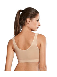 Desert FRONTLINE OPEN - Front Closure Sports Bra  Back View