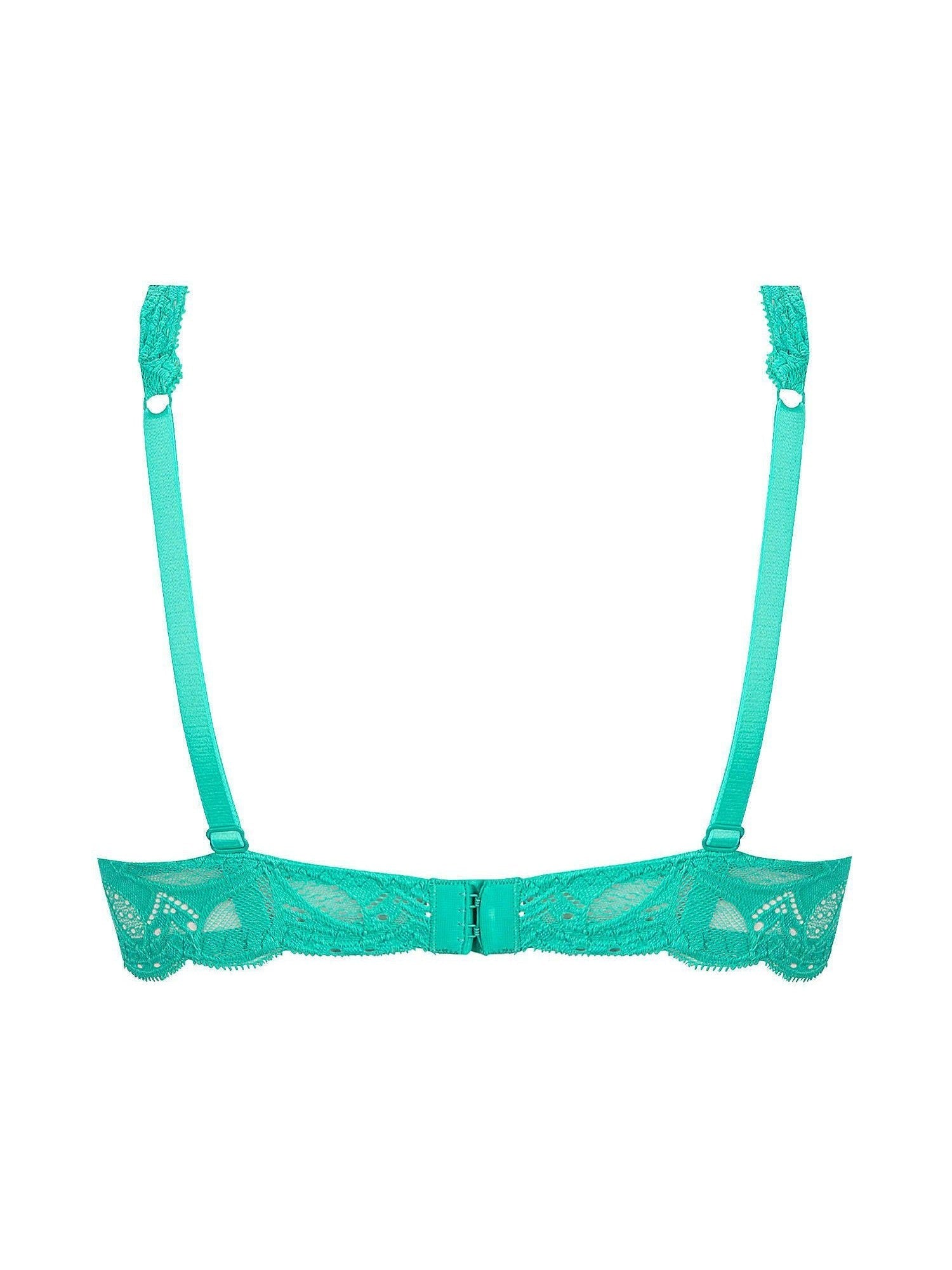 Antigel Turquoise Stricto Sensuelle Padded Demi Bra