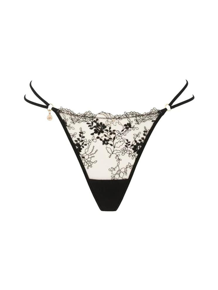 Atelier Amour-Black Apres Minut String