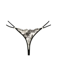 Atelier Amour-Black Apres Minut String