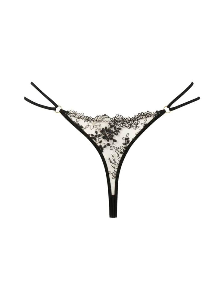 Atelier Amour-Black Apres Minut String