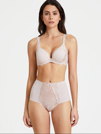 Aubade-Beige Softessence Spacer Plunge Bra