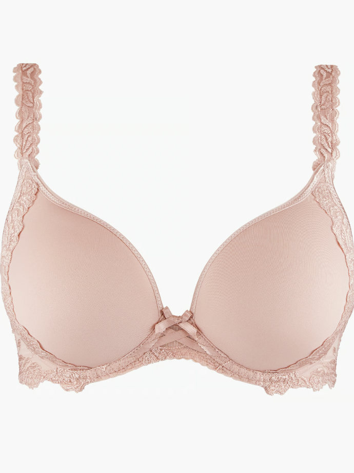 Aubade-Beige Softessence Spacer Plunge Bra