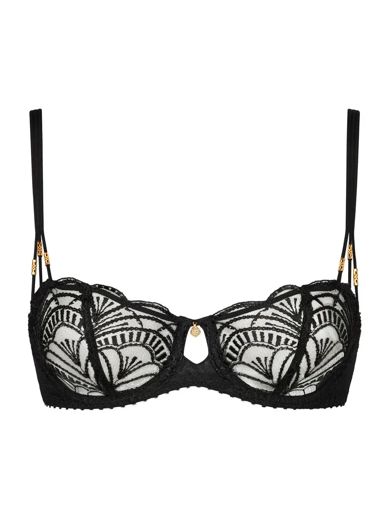 Black Vibes Half Cup Bra – LaBella Intimates & Boutique