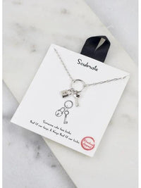 Caroline Hill-Soulmate Lock & Key Necklace