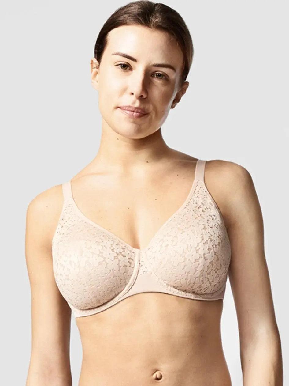 Nude Lace Underwired Cup Bra