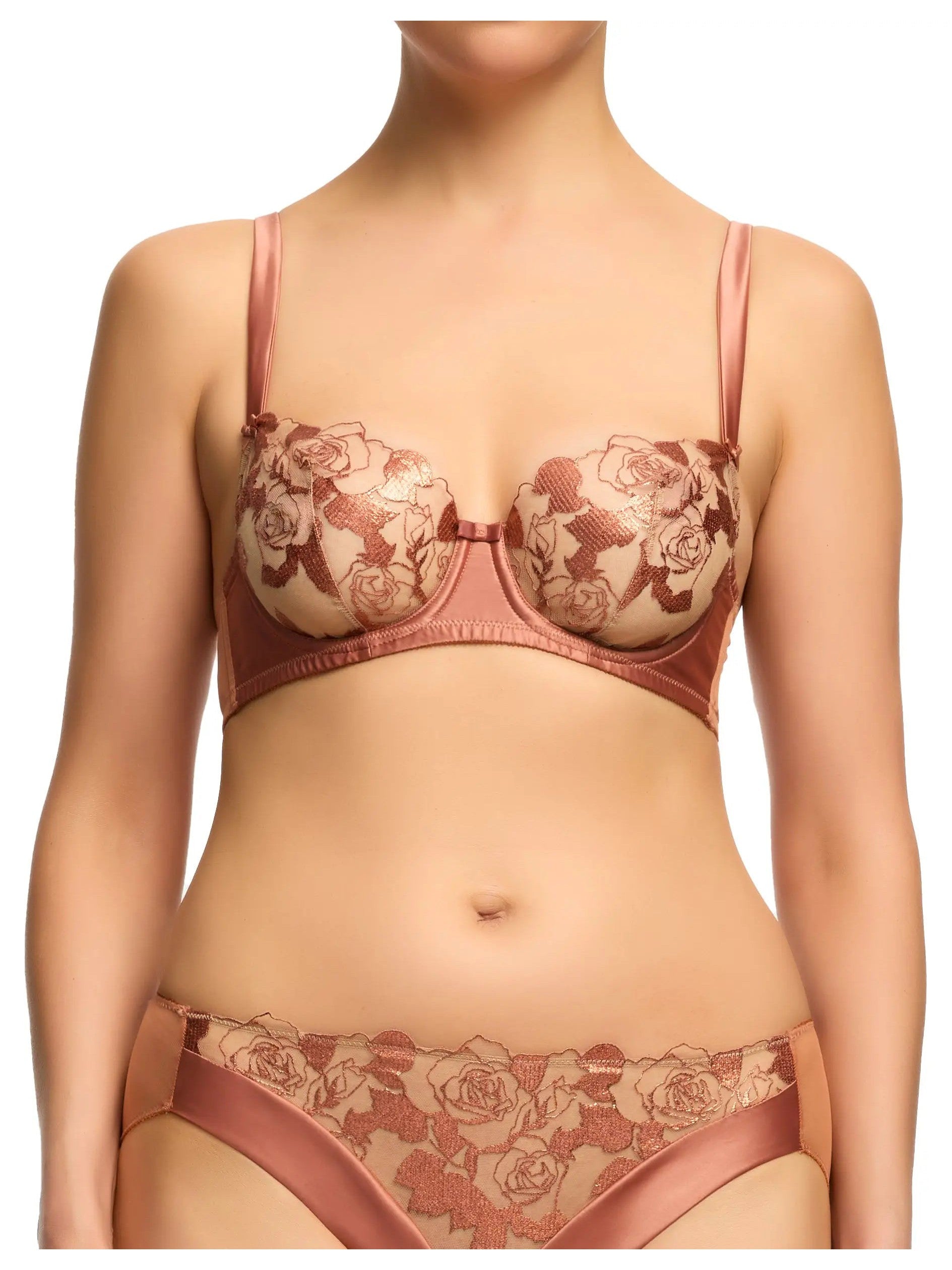 Dita Von Teese Copper Rosabelle Non-Padded Bra