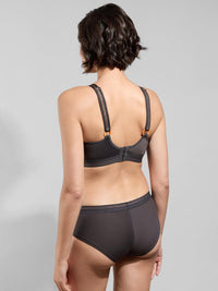 Empreinte-Gris Intense Initiale Sports Bra