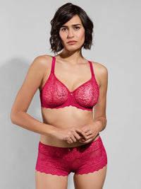 Empreinte-Lipstick Cassiopee Seamless Embroidered Full Cup Bra