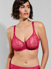 Empreinte-Lipstick Cassiopee Seamless Embroidered Full Cup Bra