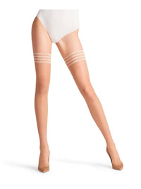 Falke Powder Pure Matt 20 Den Stay Ups