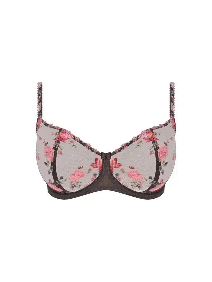 Fantasie Charcoal Bloom Adrienne Balconette Bra