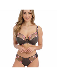 Fantasie Charcoal Bloom Adrienne Side Support Bra