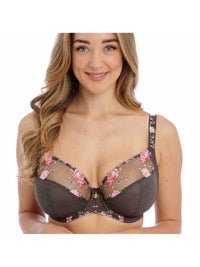 Fantasie Charcoal Bloom Adrienne Side Support Bra