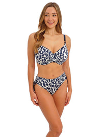 French Navy Hope Bay Full Cup Bikini Top