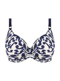 French Navy Hope Bay Full Cup Bikini Top