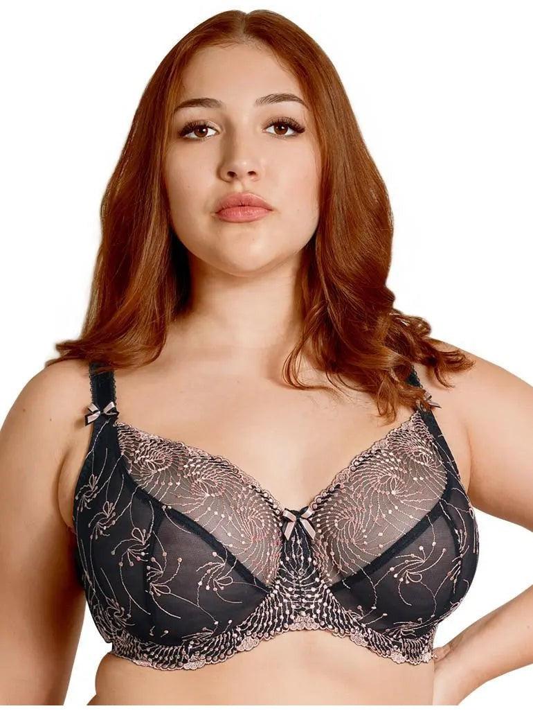 Fit Fully Yours-Black Rose Gold Nicole Bra
