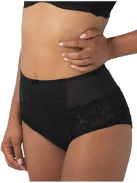 Fit Fully Yours-Black Serena Brief Panty