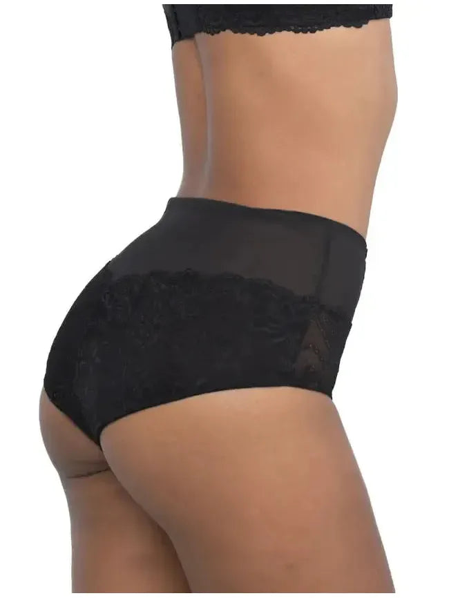 Fit Fully Yours-Black Serena Brief Panty