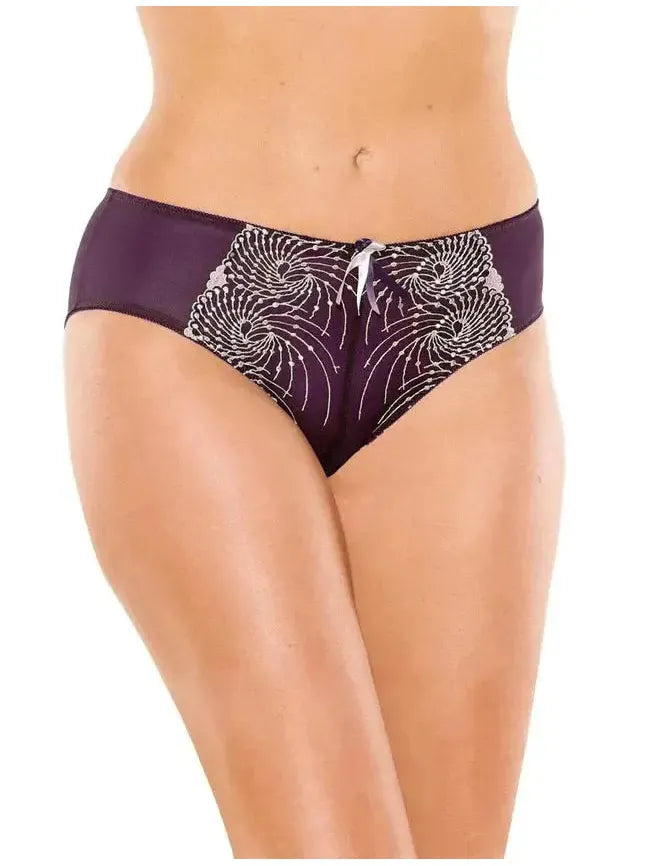 Fit Fully Yours-Blossom Lilac Nicole Bikini Panty
