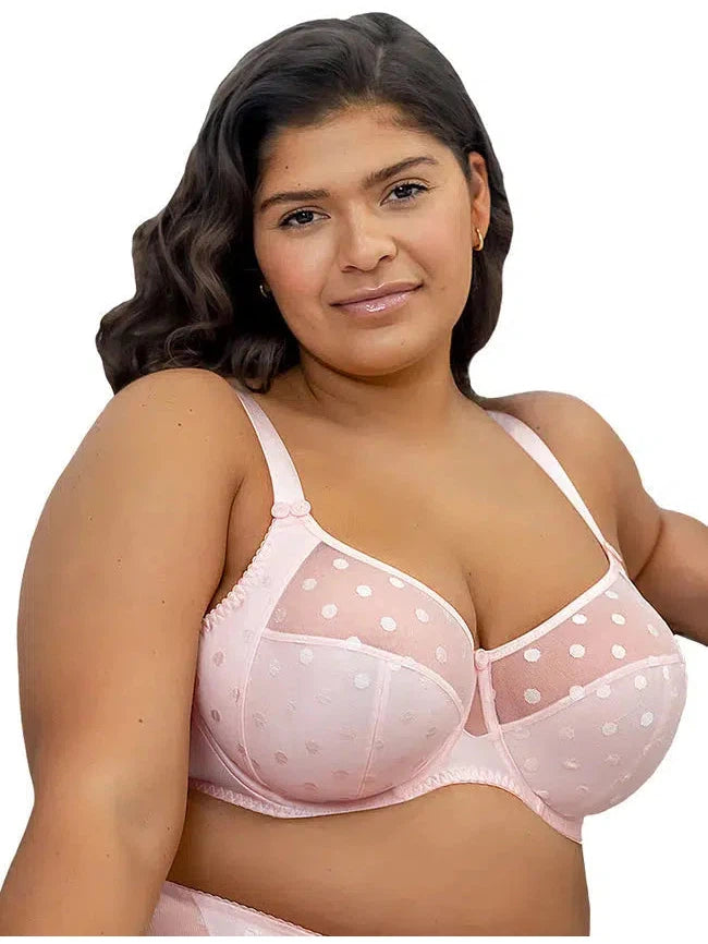 Fit Fully Yours-Blush Carmen Polka Dot Bra