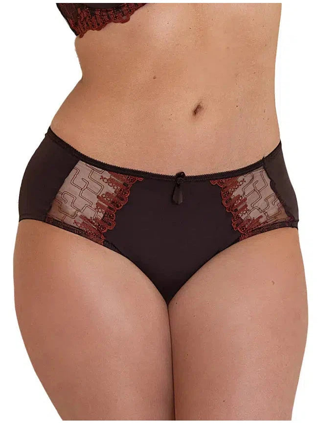 Fit Fully Yours-Chocolate Elise Boyshorts