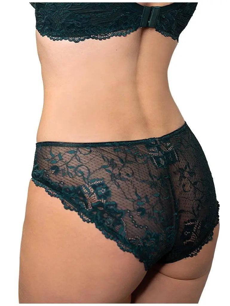 Fit Fully Yours Forest Green Serena Bikini - back