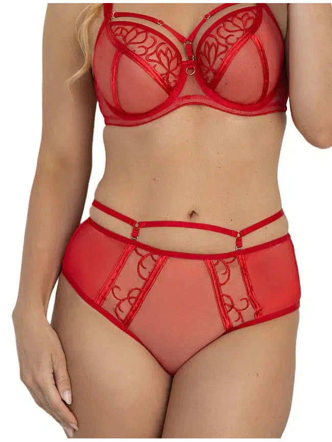 Fit Fully Yours-Hot Red Alexa Bikini