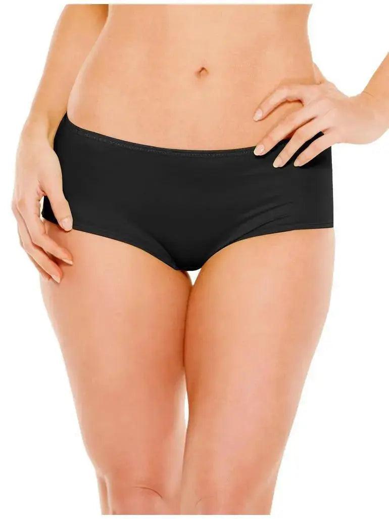 Fit Fully Yours Black Crystal Boyshorts