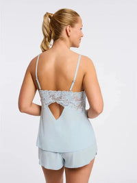 Fleurt-Lagoon Whisper Pointelle Cami and Short Set