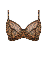 Leopard Wild Side Underwire Plunge Bra