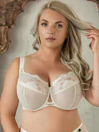 Kris Line-Cotton Flower Soft Full Cup Bra