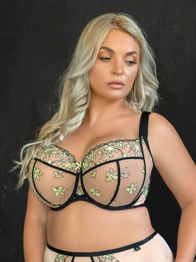 Kris Line-Lime Soft Full Cup Bra