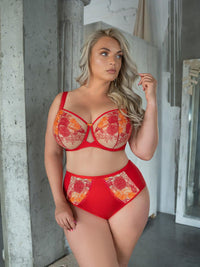 Kris Line-Red Sweetheart Soft Full Cup Bra