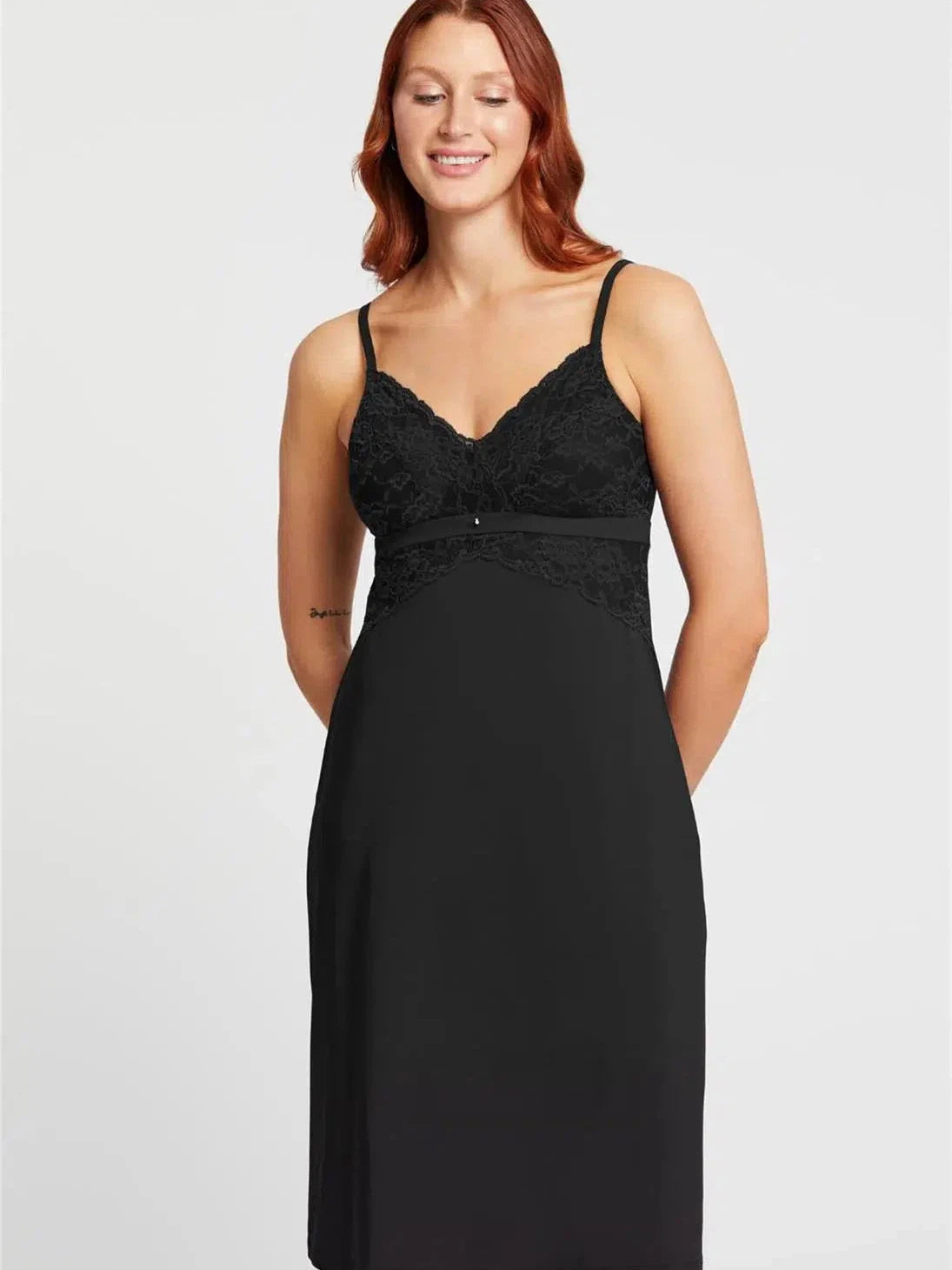 Montelle Intimates-Lace Bust Support Gown