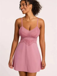 Montelle Intimates-Rosé Rosaline Babydoll Set