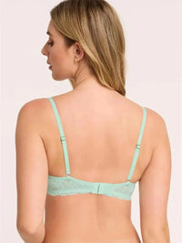 Montelle Intimates Seafoam Flirt Lace Demi Bra