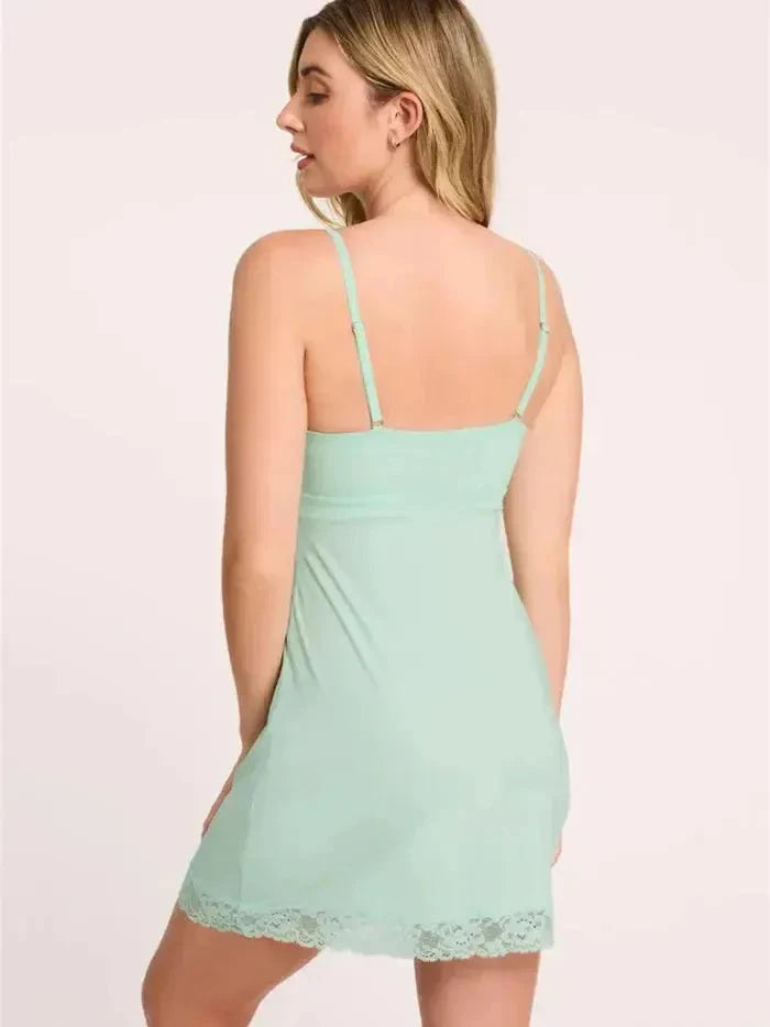 Montelle Intimates Seafoam Montelle Bust Support Chemise