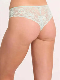 Montelle Intimates Seafoam Signature Lace Brazilian