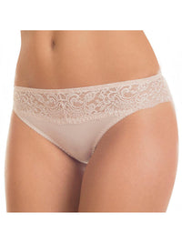 Nikol Djumon-Beige Victoria String Shorts