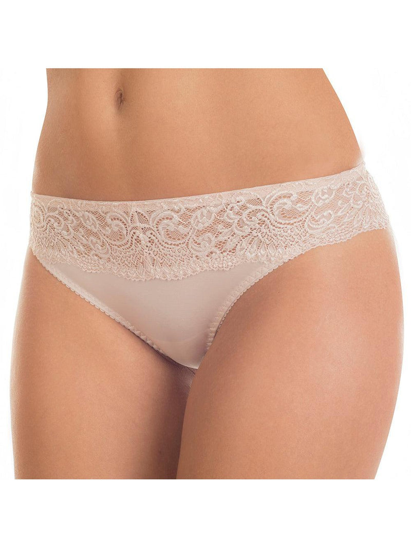 Nikol Djumon-Beige Victoria String Shorts