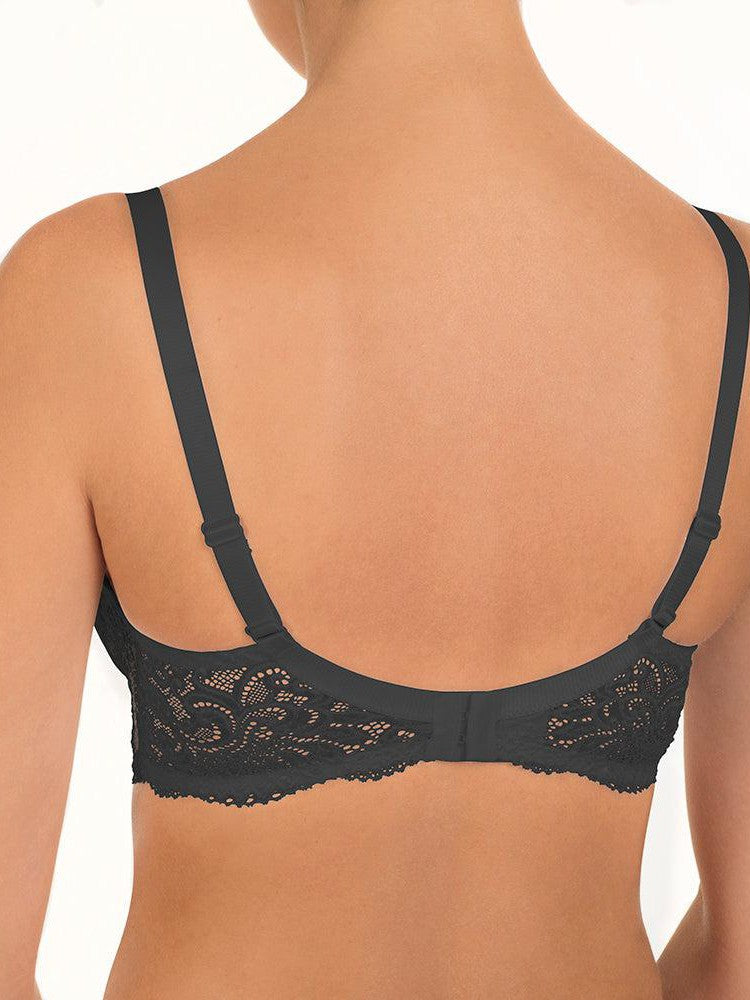 Nikol Djumon-Black Victoria Lace Push Up Bra