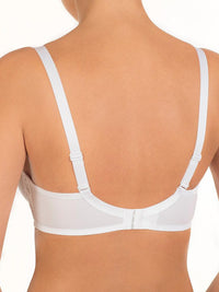 Nikol Djumon-White Victoria Push Up Bra with Lace Sides