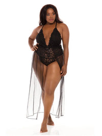 Oh La La Cheri-Jeana Sheer Skirt