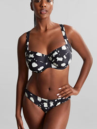 Panache-Black Sand Olivia Full Cup Bikini Top