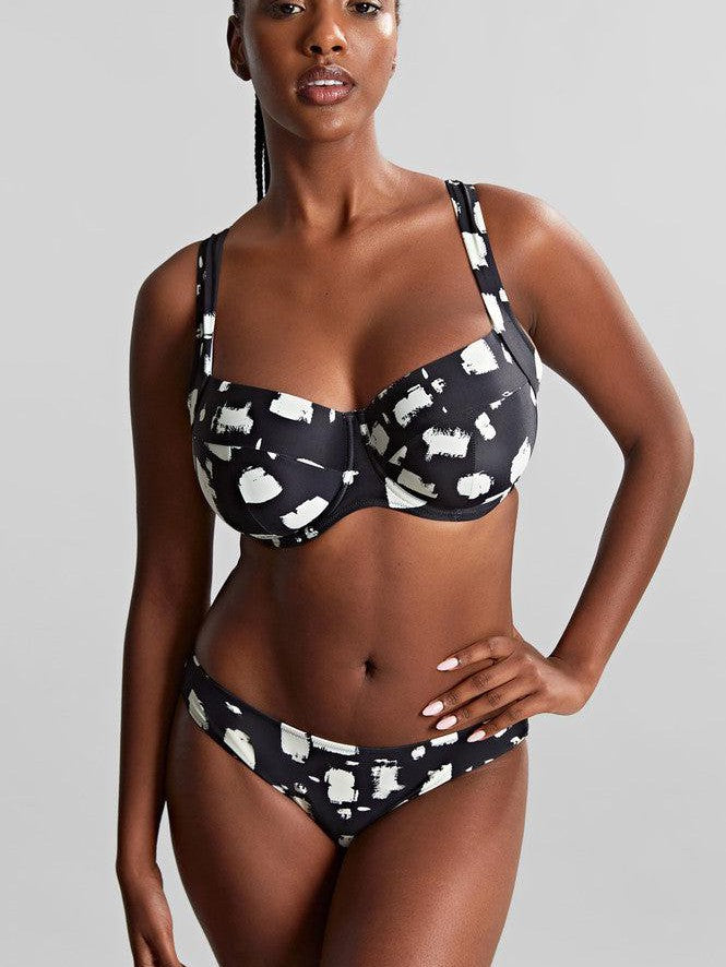 Panache-Black Sand Olivia Full Cup Bikini Top