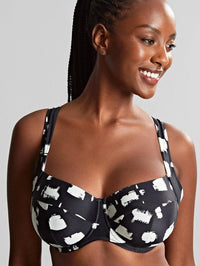 Panache-Black Sand Olivia Full Cup Bikini Top