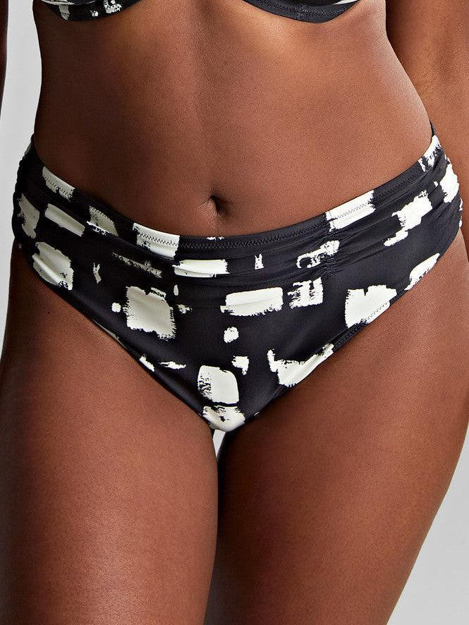 Panache-Black Sand Olivia Midi Brief